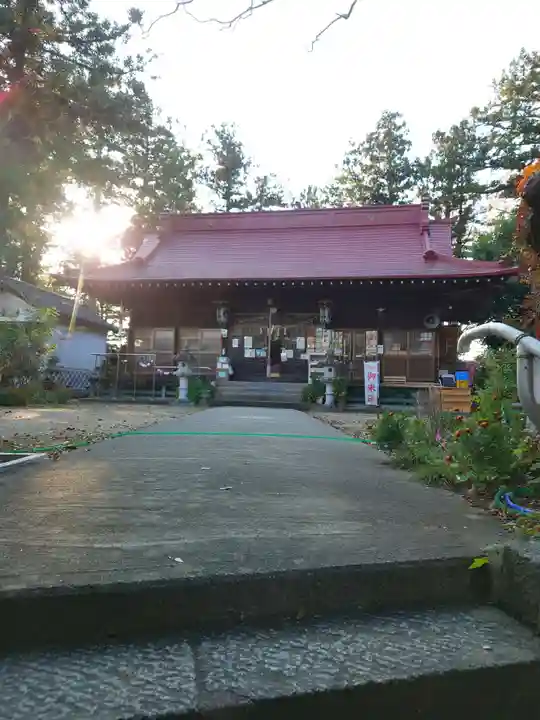 岡部春日神社~👹鬼門よけの🌺花咲く🌺やしろ~(福島県)