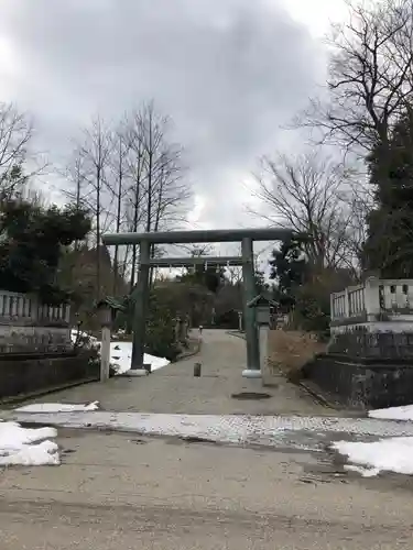 櫛田神社の鳥居