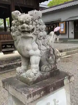 熊野神社の狛犬