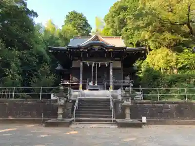 西八朔杉山神社の本殿・本堂