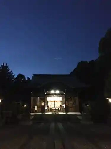 溝旗神社（肇國神社）の本殿