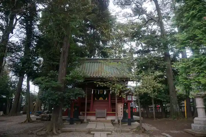 武蔵一宮氷川神社の末社・摂社