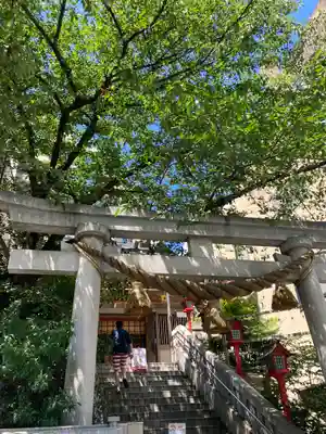 十番稲荷神社の鳥居