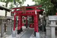 新世界稲荷神社の鳥居