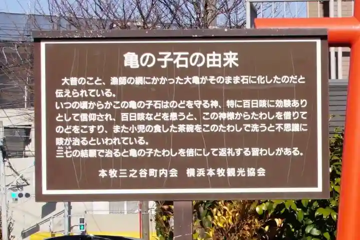 亀の子石神社(亀の子様)(神奈川県)