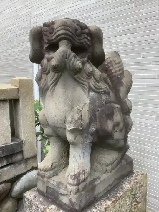 大山祗社(新生)の狛犬