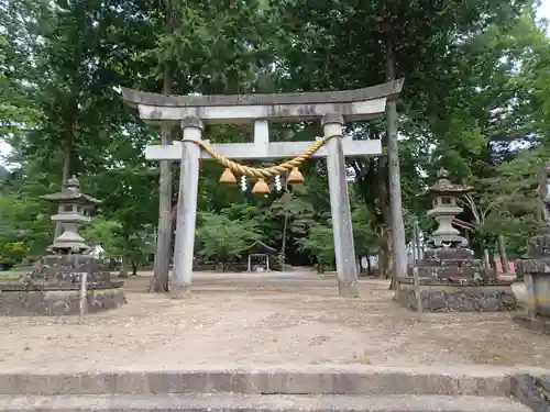 荒城神社の鳥居