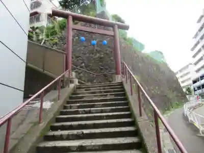 上目黒氷川神社の鳥居