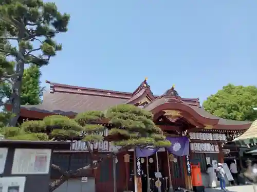 阿部野神社の本殿・本堂
