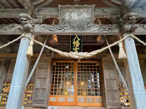 一条八幡神社の本殿・本堂