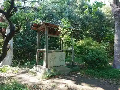 大庭神社の手水舎