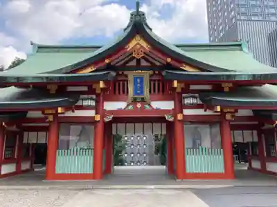 日枝神社の山門・神門