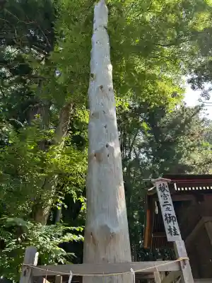 諏訪大社下社秋宮(長野県)