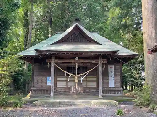 手子后神社の本殿・本堂