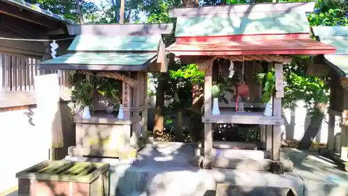 八幡社（乙川八幡社）の末社・摂社