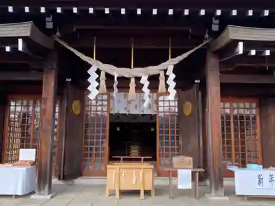 茨城縣護國神社の本殿・本堂