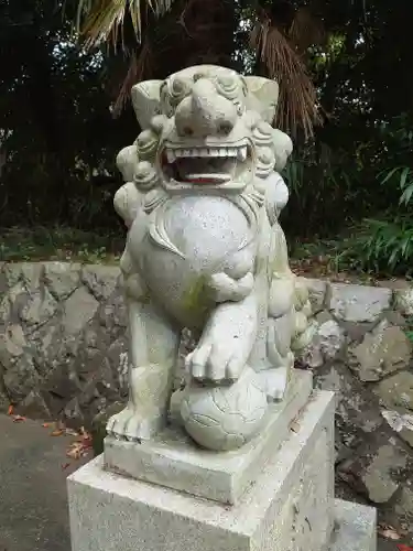 多比神社の狛犬