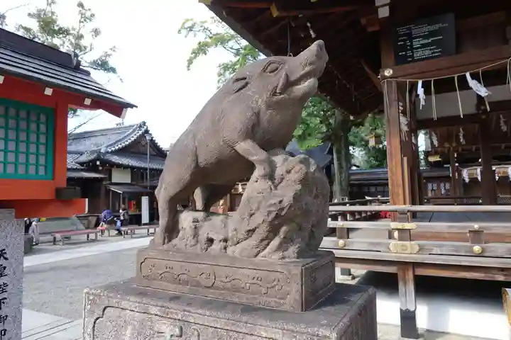 護王神社の狛犬