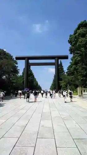靖國神社の鳥居