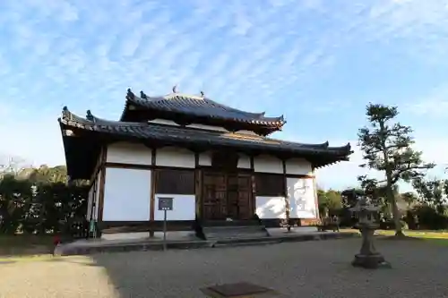 法起寺の本殿