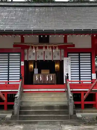 諏訪八幡神社の本殿・本堂