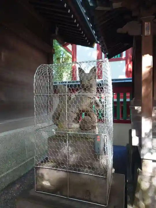 居木神社の狛犬