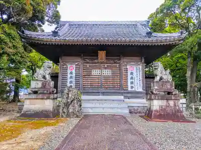 若宮八幡社の本殿・本堂