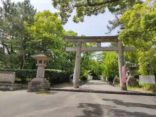 和歌山縣護國神社の鳥居