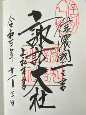 諏訪大社上社前宮(長野県)