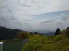 大山阿夫利神社の景色