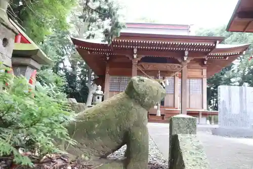 阿久津「田村神社」（郡山市阿久津町）旧社名：伊豆箱根三嶋三社の本殿・本堂