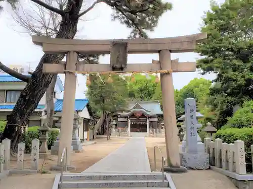 伊居太神社の鳥居