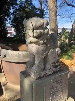 天神社の狛犬