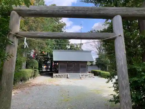 神明宮の鳥居