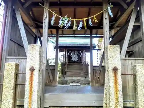 白髭社の本殿・本堂