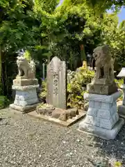 冷泉寺の狛犬