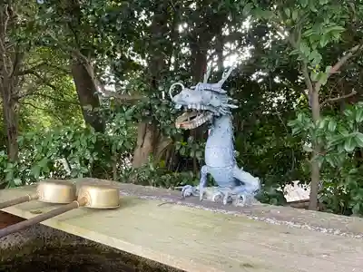 豊功神社の手水舎