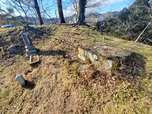 赤見城の祠跡(栃木県)