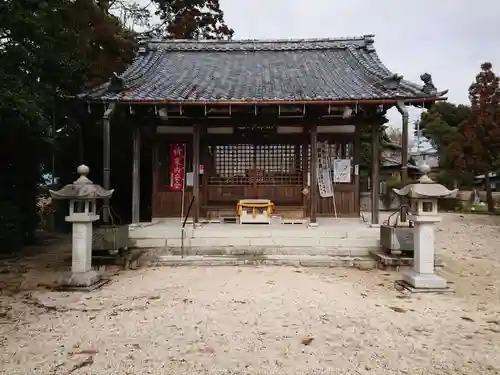 刑部神社の本殿・本堂