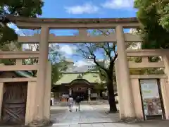 坐摩神社の鳥居