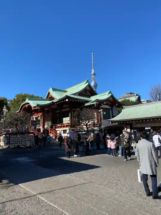 亀戸天神社の本殿・本堂