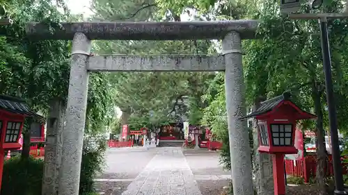 鴻神社の鳥居