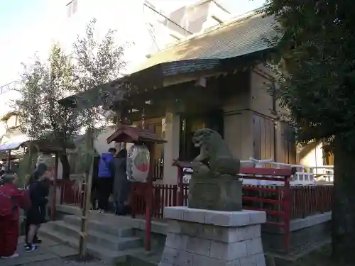 皆中稲荷神社の本殿・本堂