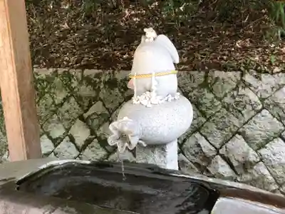 白兎神社の手水舎