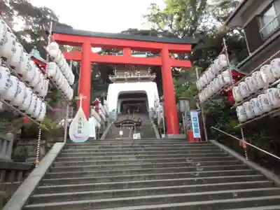 江島神社の鳥居