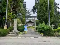 萩園神社の鳥居