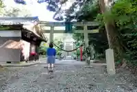 百々神社の鳥居