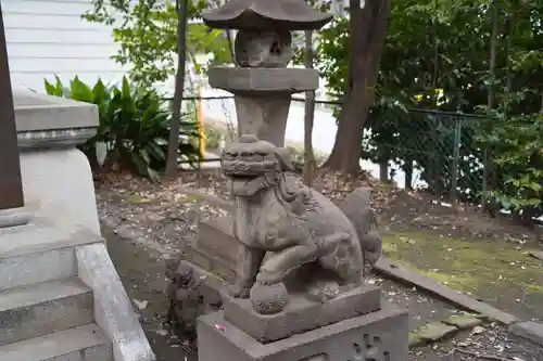 金王八幡宮の狛犬