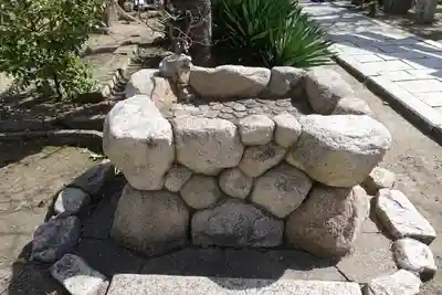 八宮神社の手水舎