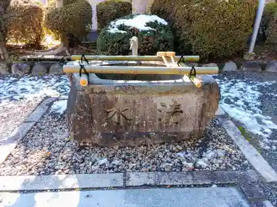 熊野社（萩原町花井方）の手水舎